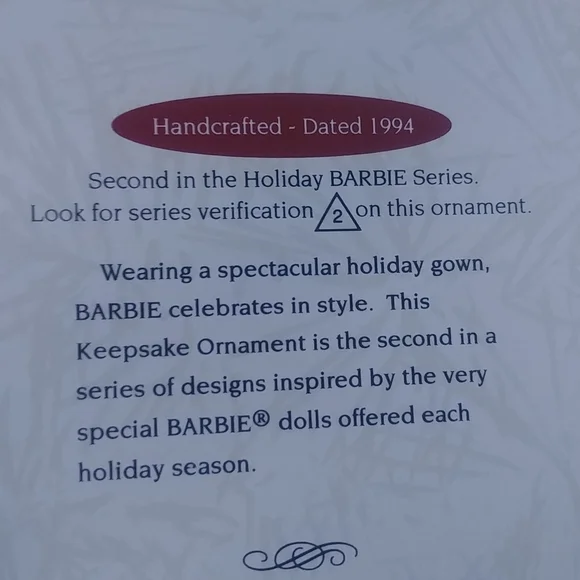 Vintage Holiday Barbie collectors Series 1-4 - Picture 5 of 10